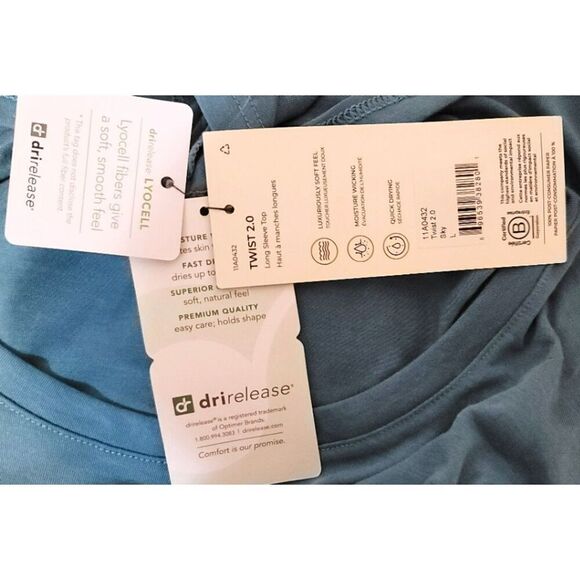 NWT - MPG Long Sleeve Active Top: Twist 2.0 - Size L - Picture 11 of 11